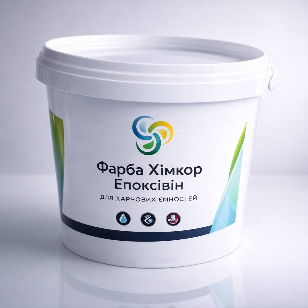 Емаль Хімкор Епоксівін для ємностей під контакт   з харчовими продуктами. Для харчових виробництв.Харчова фарба.